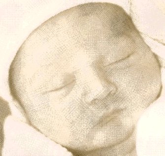 Pencil sketch of Max